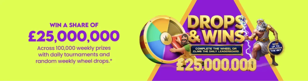 Casushi Casino Drops and Wins